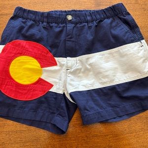 🔥GENTLY WORN CHUBBIES - COLORADO STATE FLAG/ SIZE M